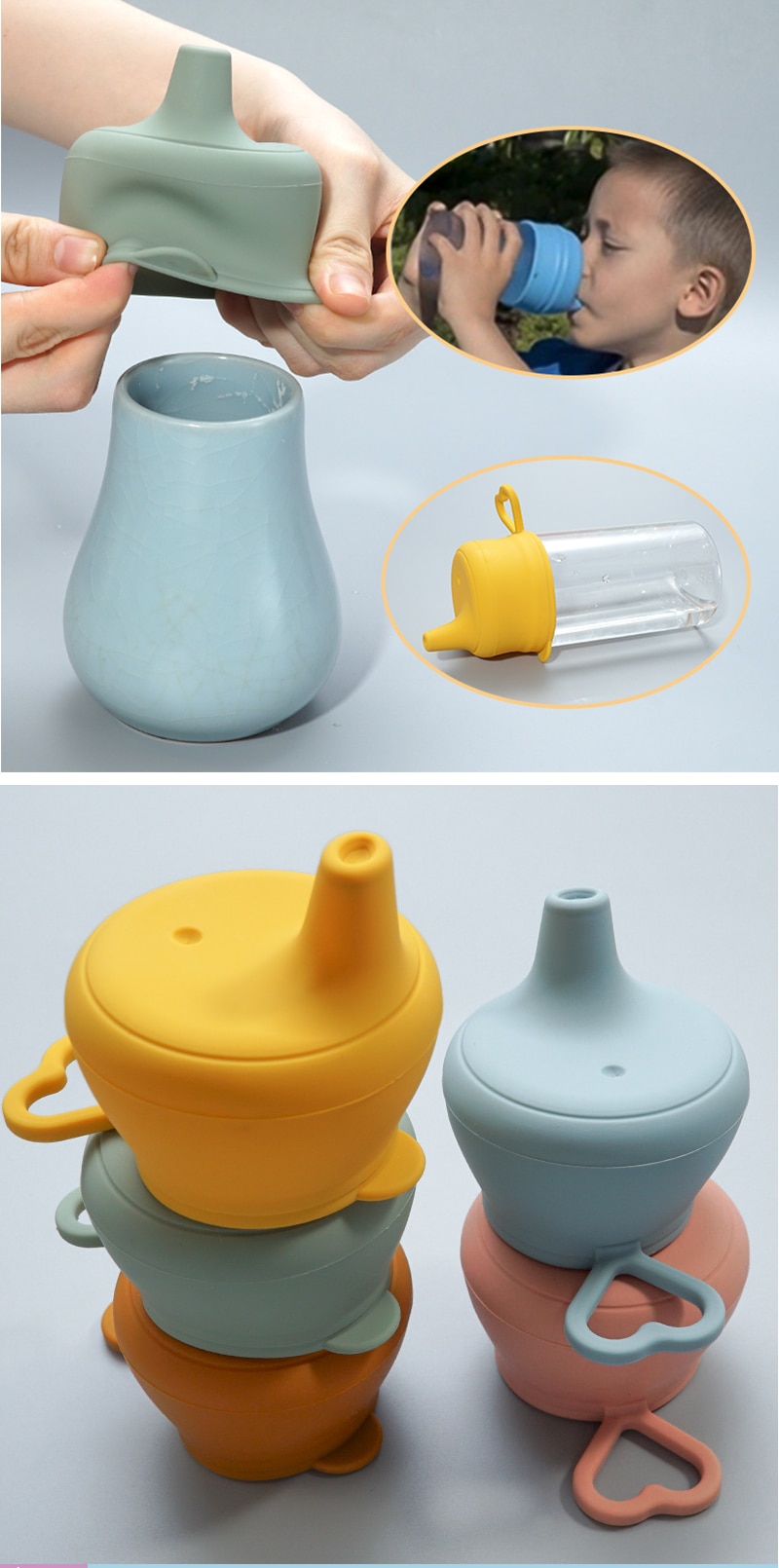 Silicone Anti-Overflow Cup for Baby