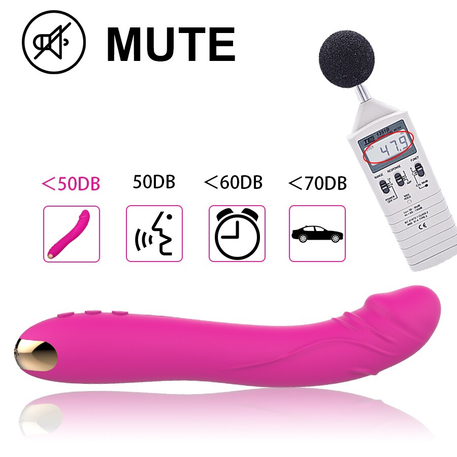 Soft Silicone 10 Modes Vibrator