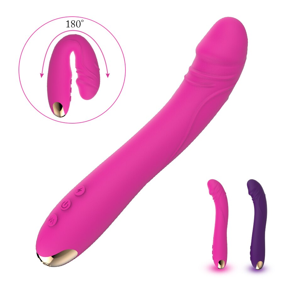 Soft Silicone 10 Modes Vibrator