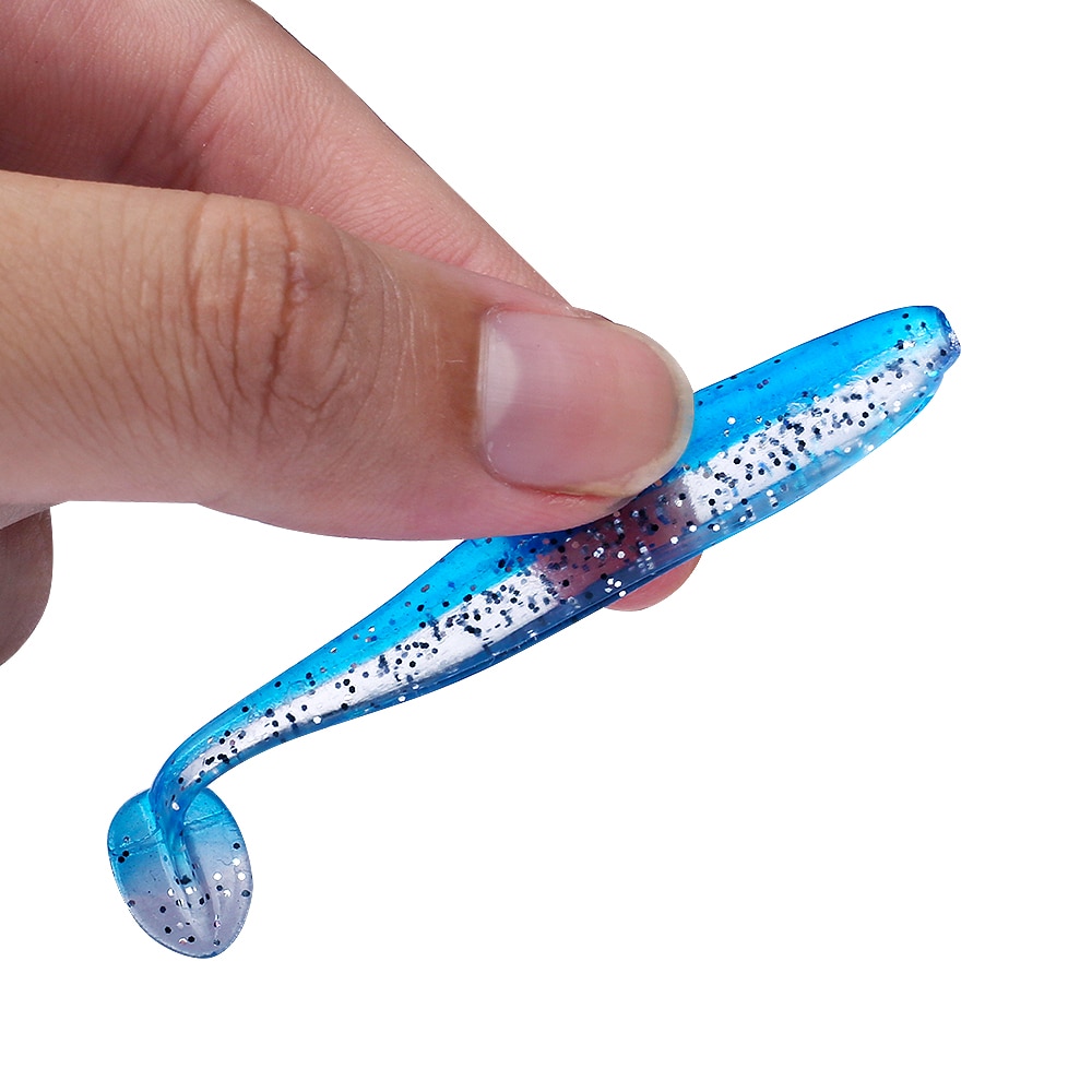 Sequin Silicone Soft Fishing Lures