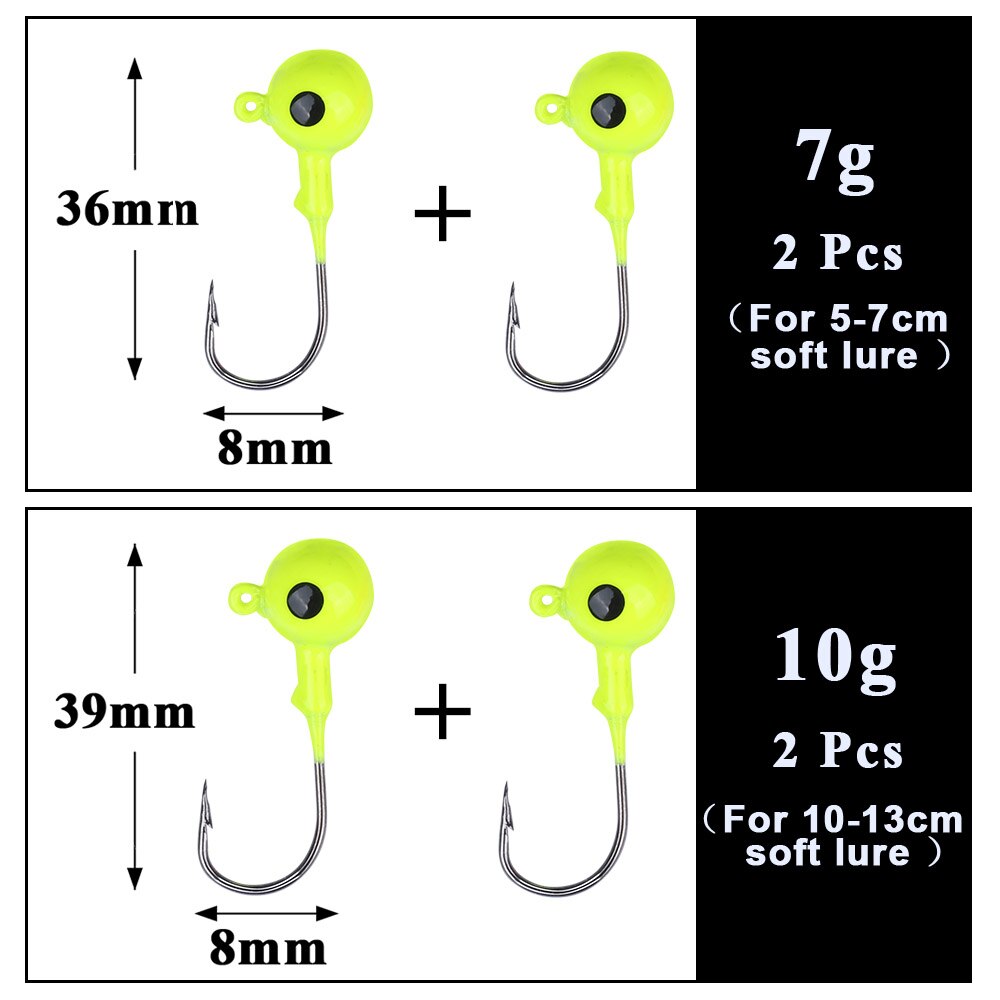 4 x Pcs hooks