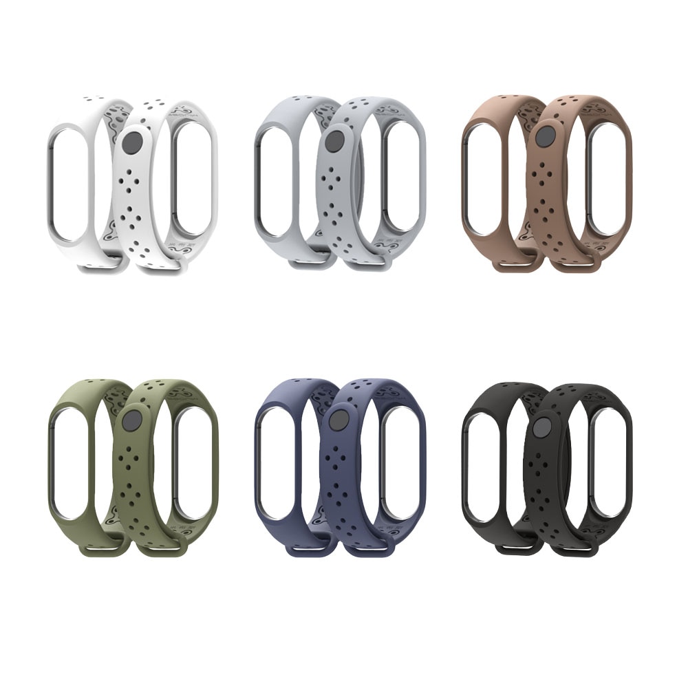 Perforated Silicone Band for Xiaomi Mi Band 3