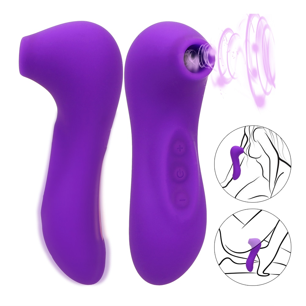 Silicone Clitoral Sucker Vibrator