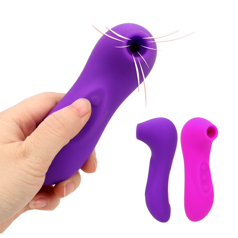 Silicone Clitoral Sucker Vibrator